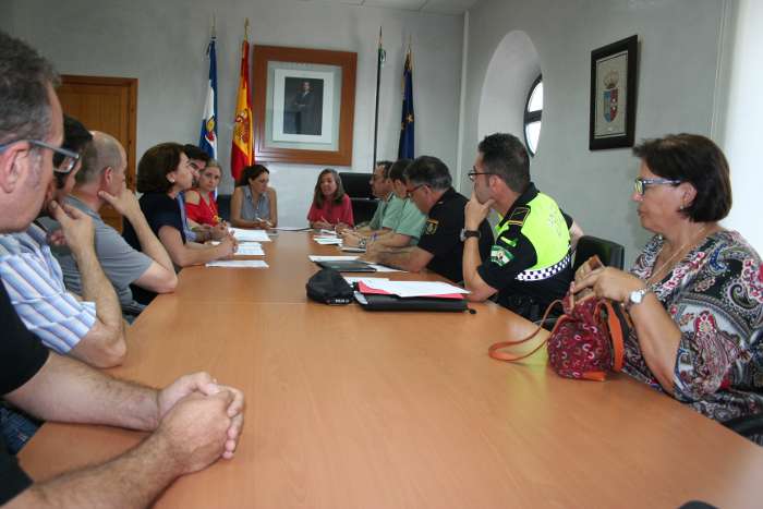 reunión junta local seguridad romeria 2016