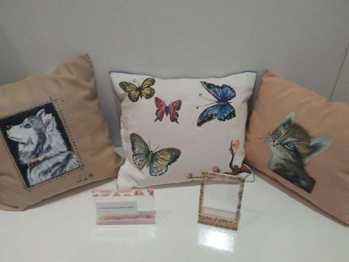 expo pintura en tela