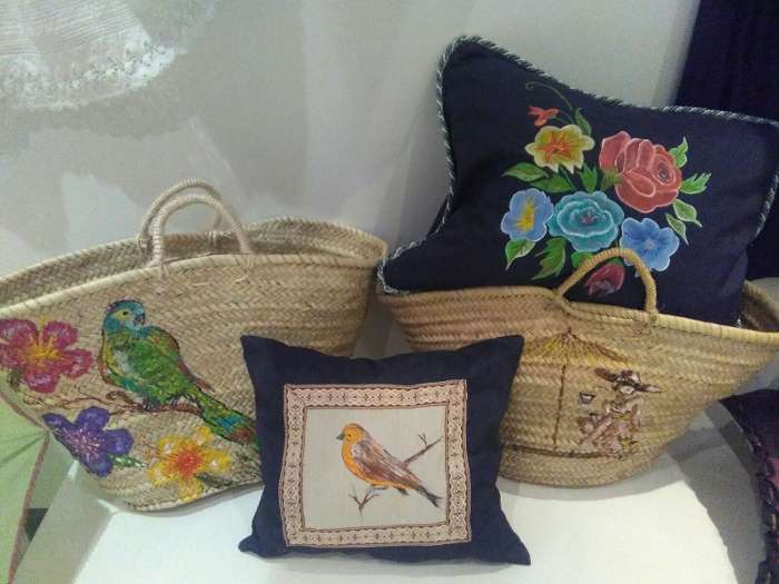 expo pintura en tela