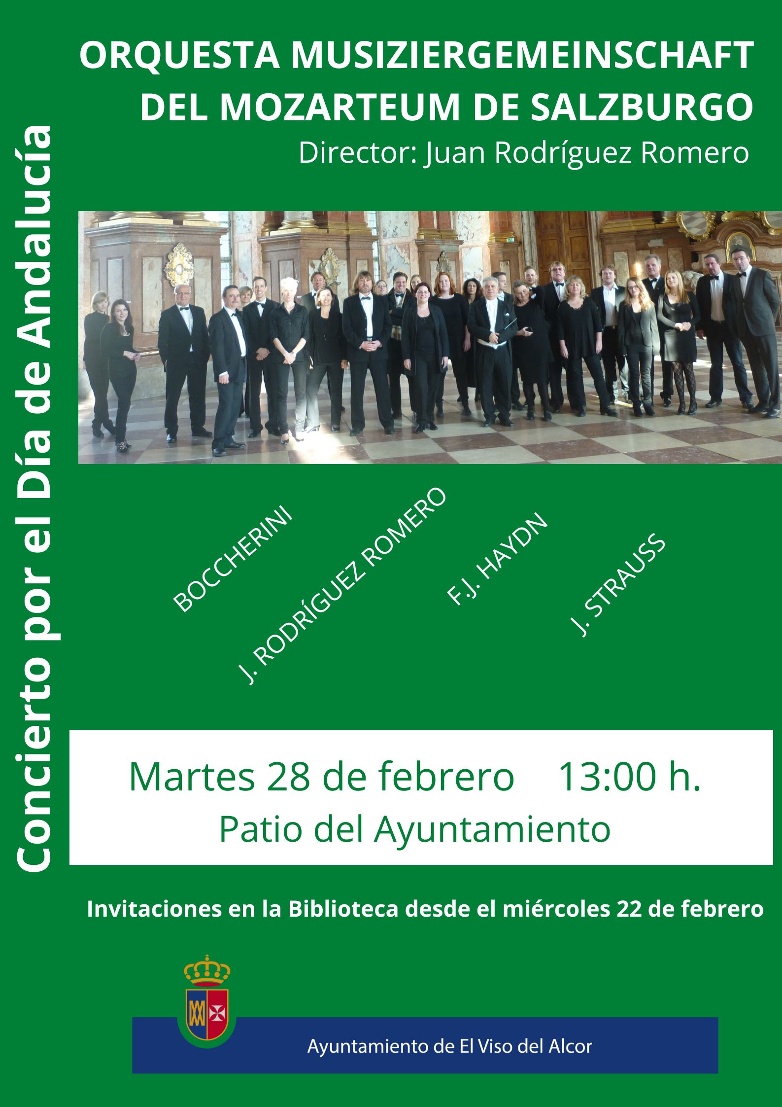 Cartel Concierto por el Día de Andalucía