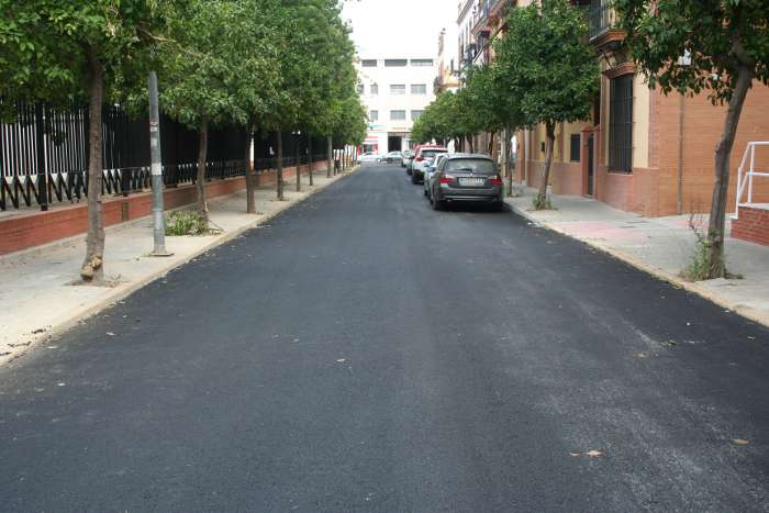 fin obra calle carlos mendez