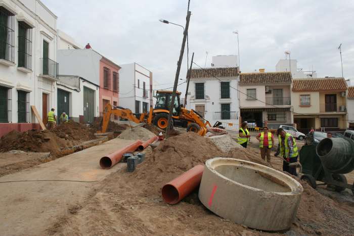 obra calle corrales