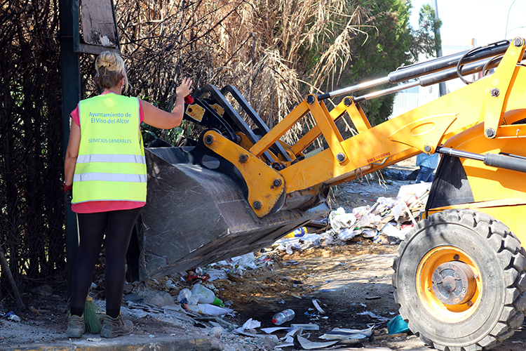trabajos limpieza polígono