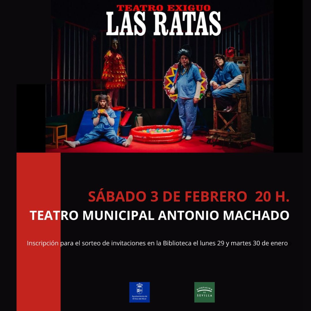 cartel instagram teatro las ratas