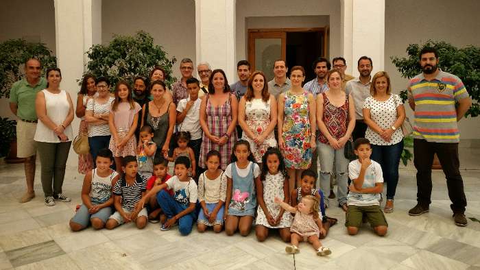 recepcion niños saharauis 2017