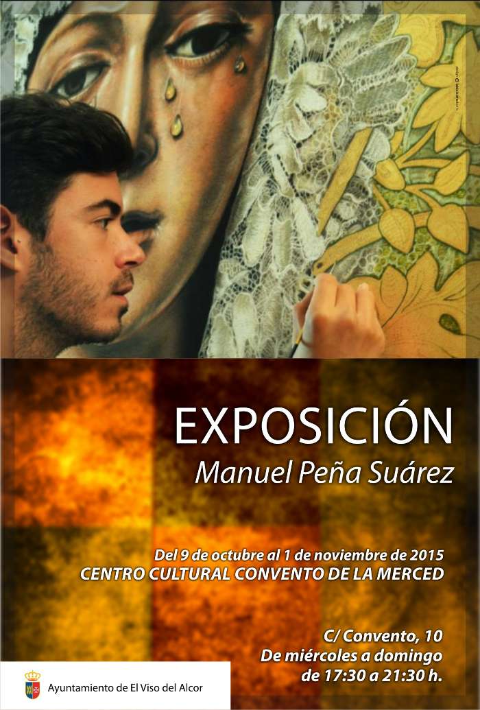 cartel expo manuel peña