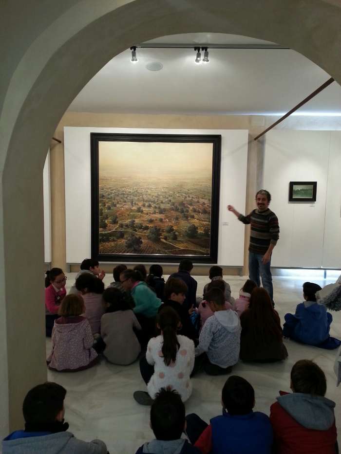 visita escolares expo juan roldan