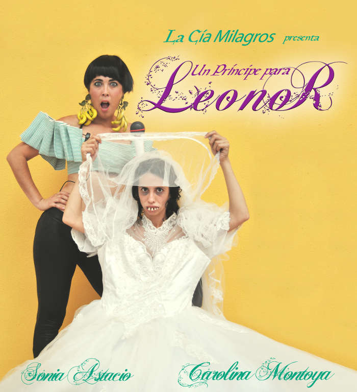 cartel teatro un principe para leonor