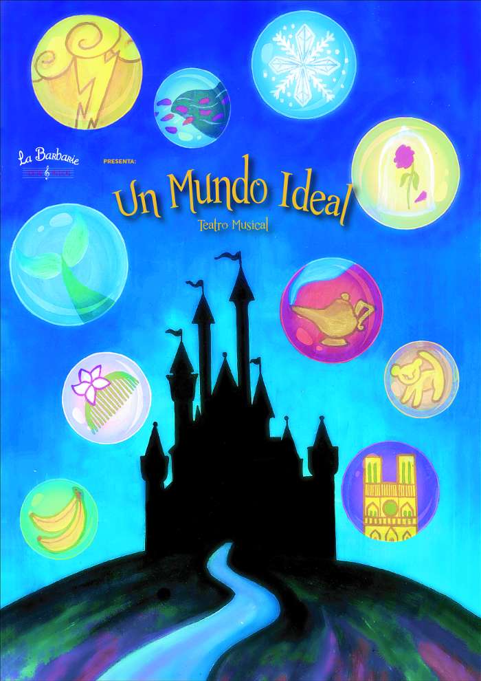 cartel teatro un mundo ideal