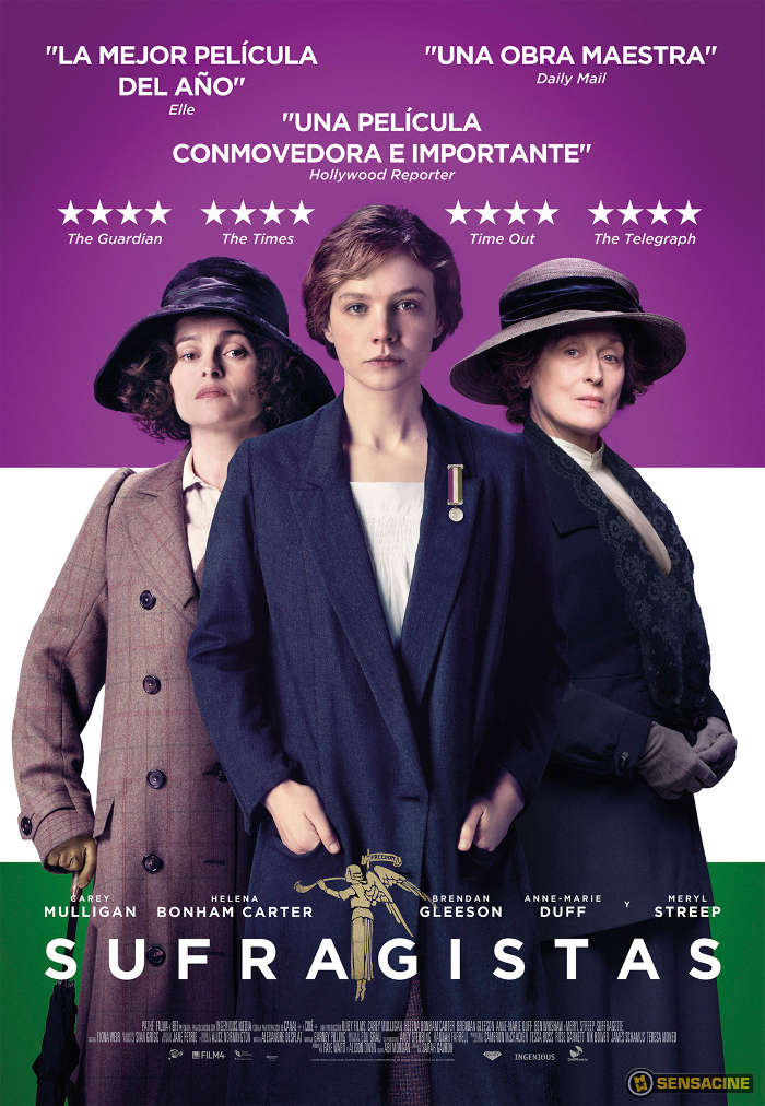 cartel cine sufragistas