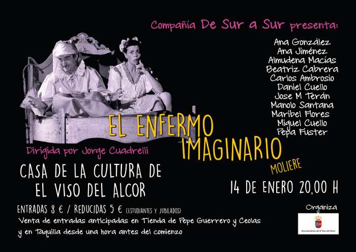 cartel el enfermo imaginario