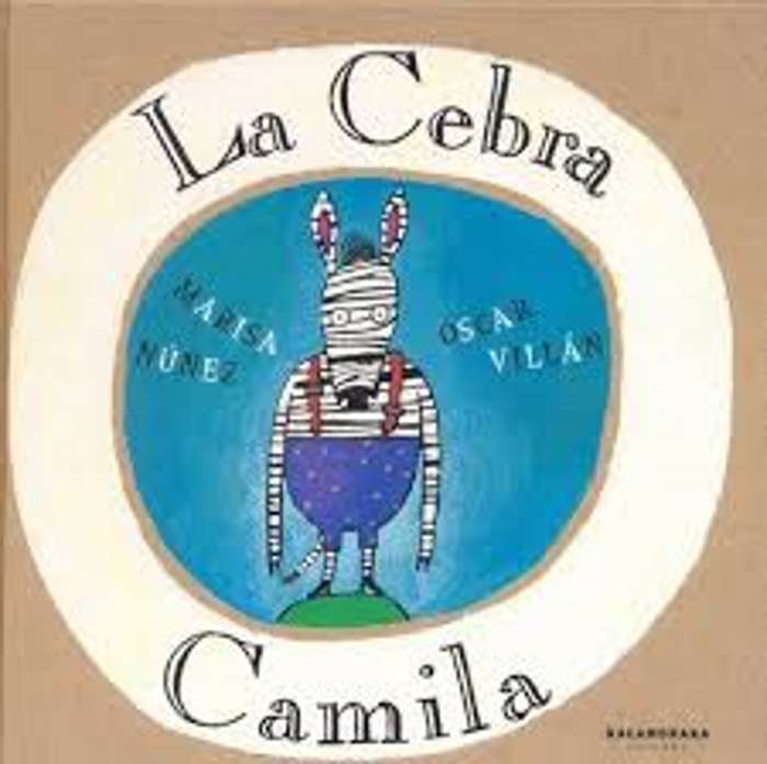 cartel cuentacuento cebra camila