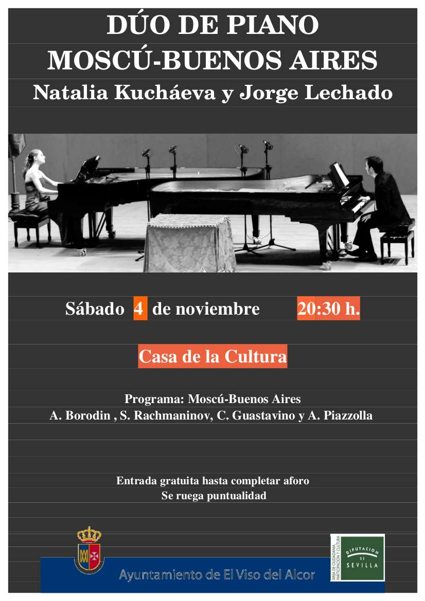 cartel concierto dos pianos