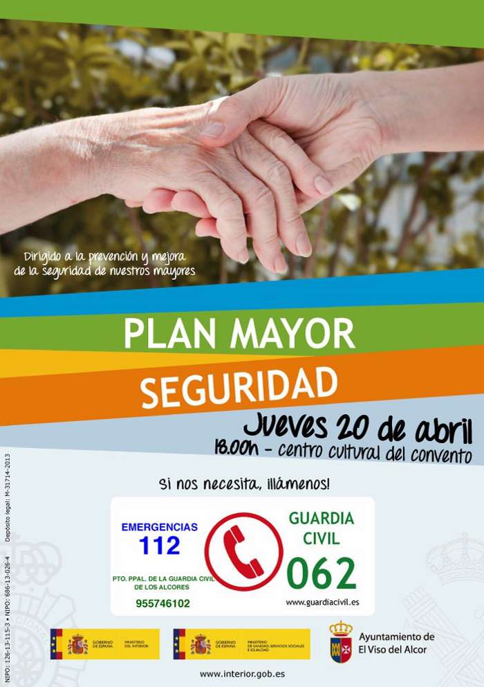 cartel charla guardia civil