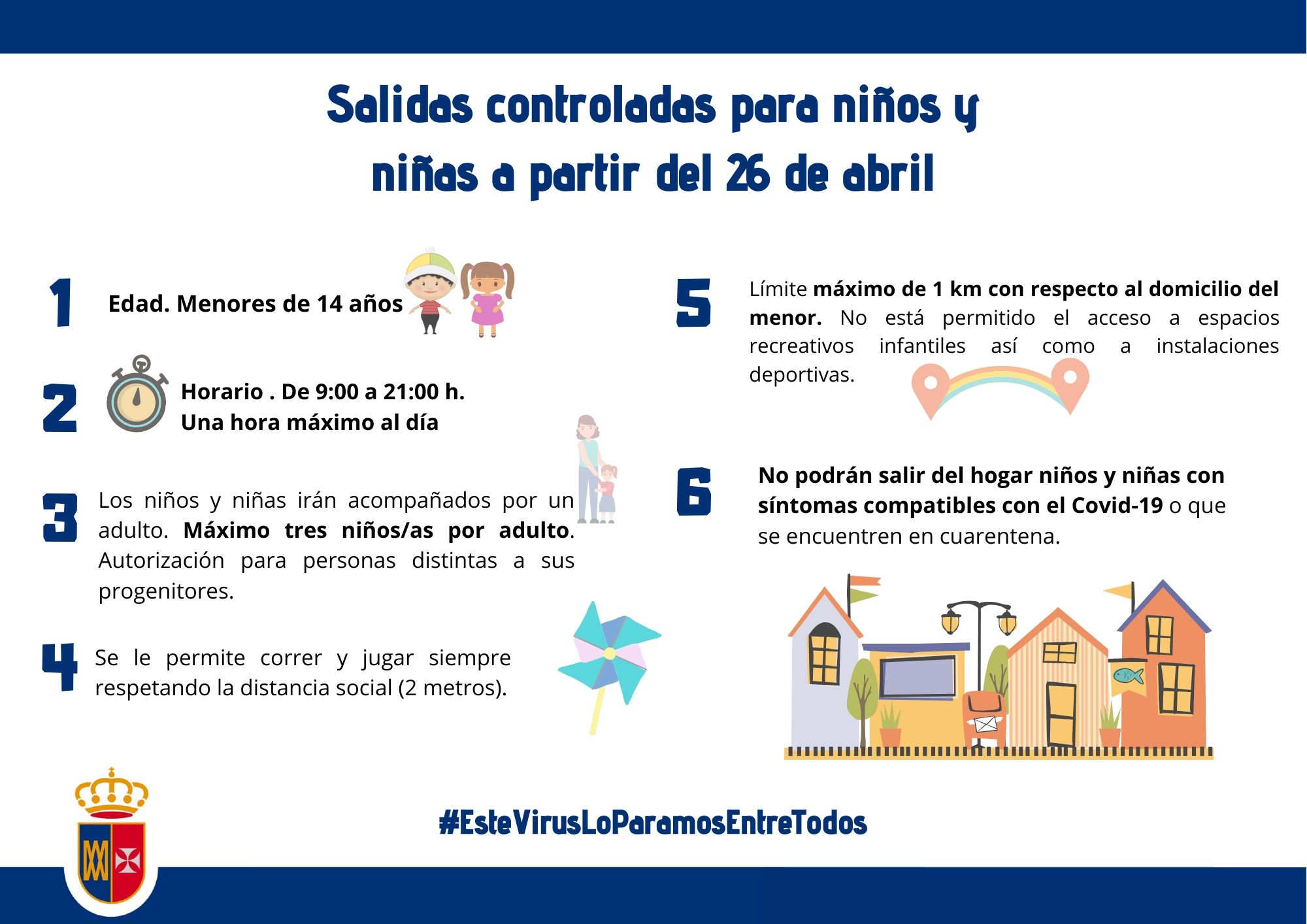 LOS PASEOS DE LOS MENORES COMIENZAN MAÑANA DOMINGO
