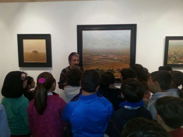 visita escolares expo juan roldan