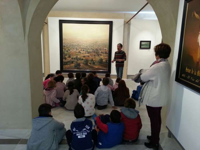 visita escolares expo juan roldan