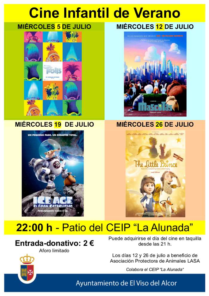 cartel cine de verano 2017