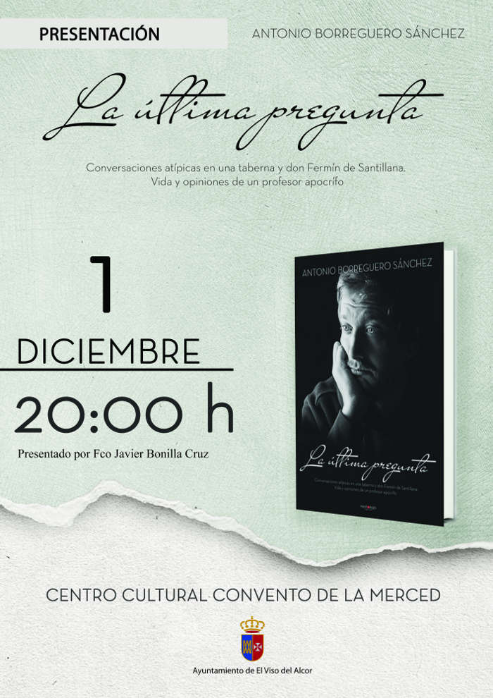 cartel libro antonio borreguero