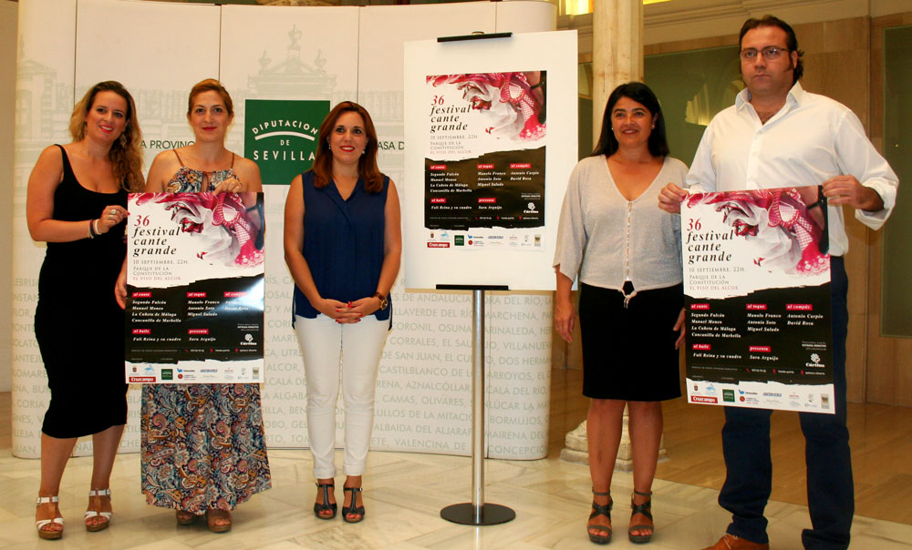 Cartel del 36&ordm; Festival de Cante Grande
