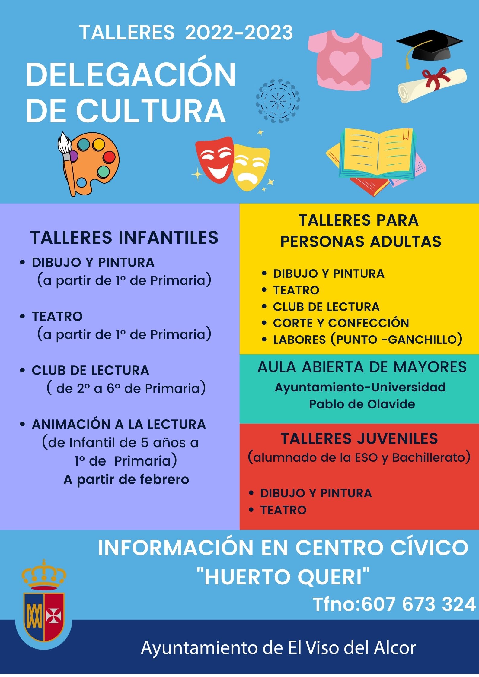 Talleres delegación de cultura 2022-23