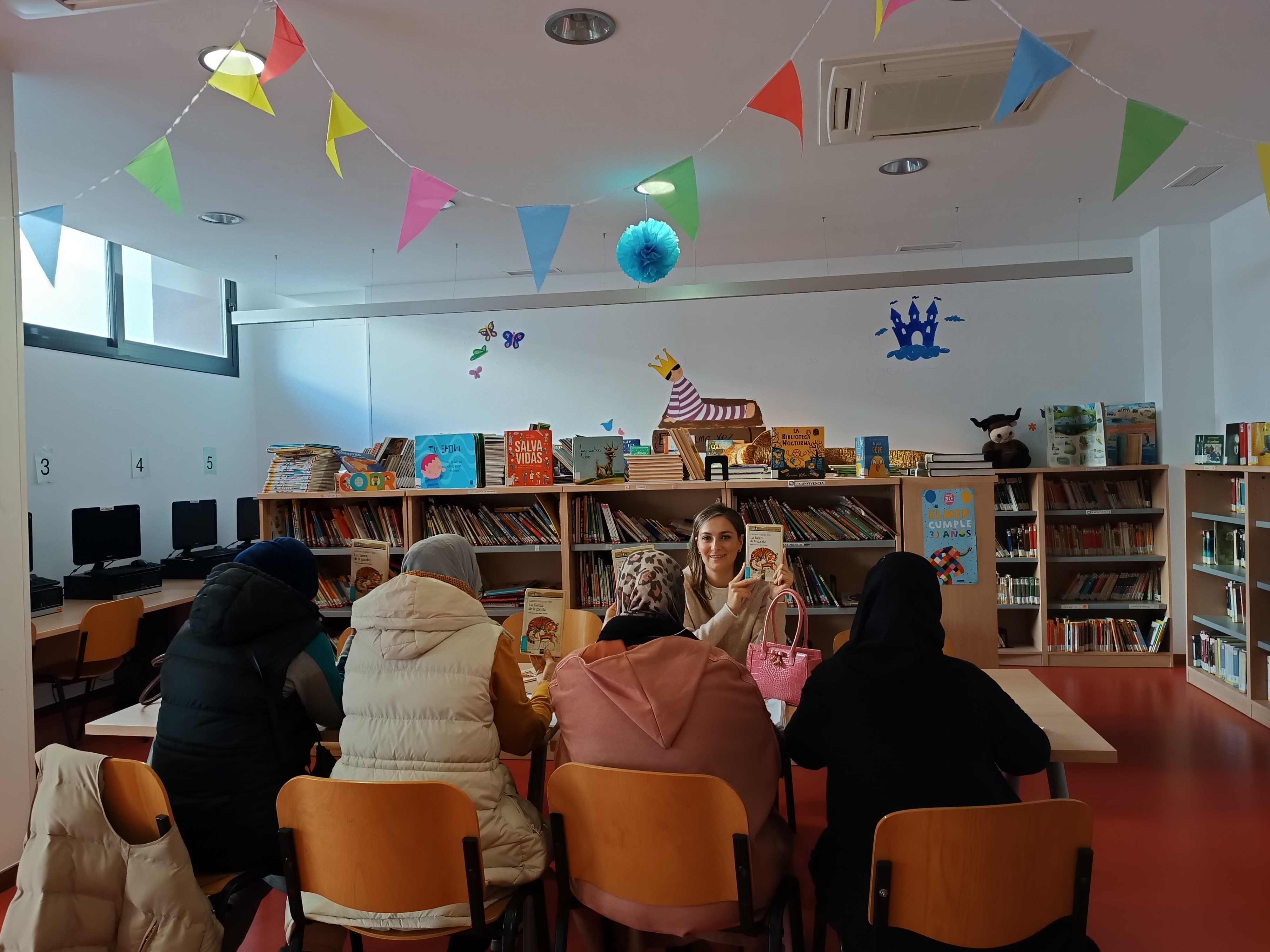 foto club lectura español