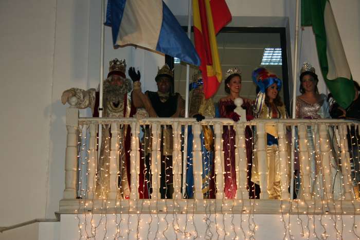 reyes magos 2017 por la noche