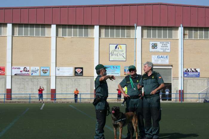 exhibición guardia civil