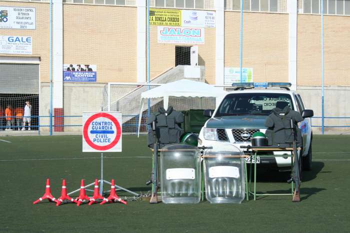 exhibición guardia civil