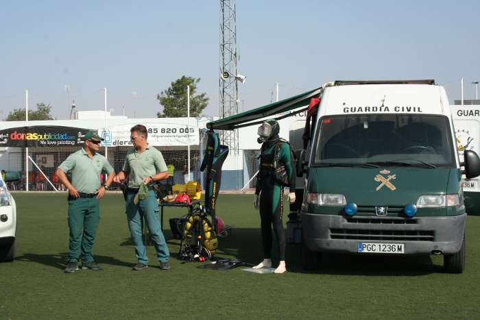 exhibición guardia civil