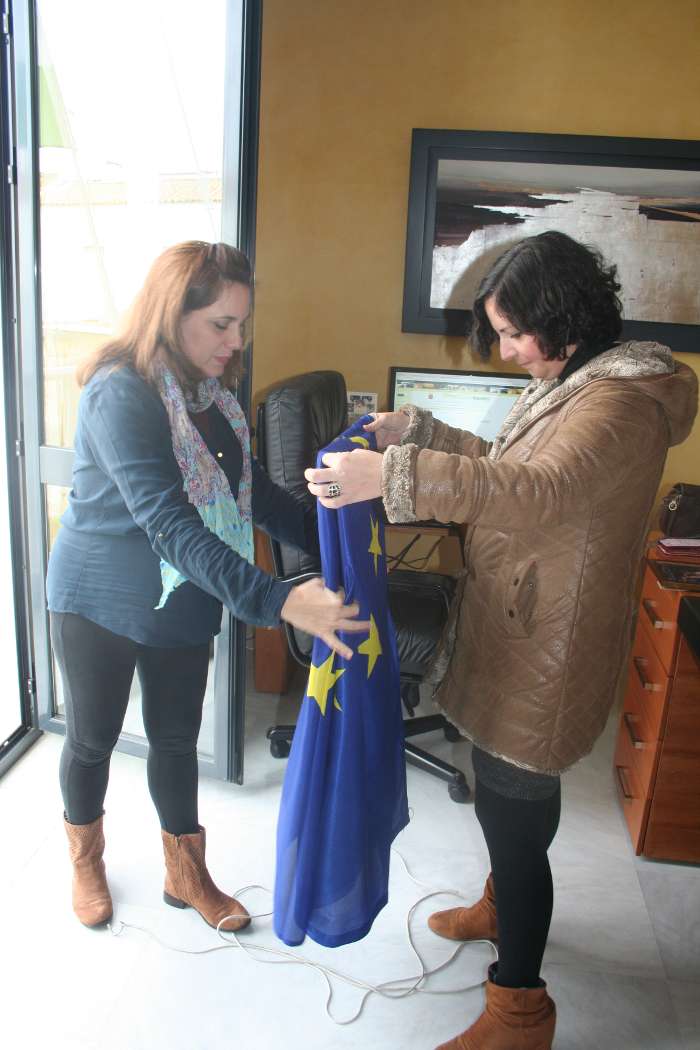 retirada bandera europea