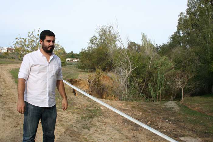 acordonamiento arroyo parque de la muela