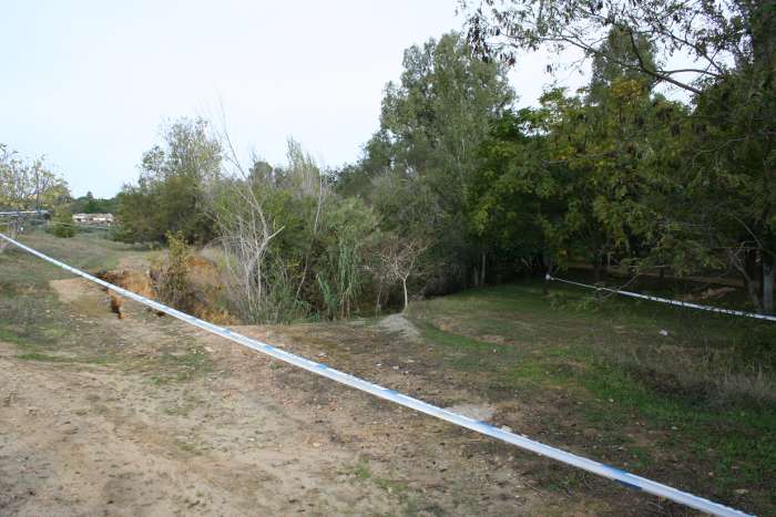 acordonamiento arroyo parque de la muela