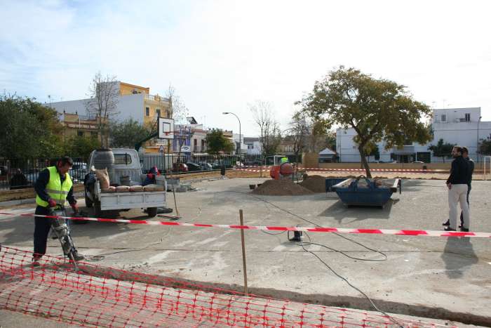 obras mejora colegio juan carlos