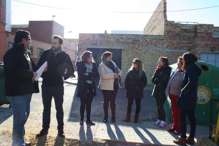 obras plaza donantes de sangre