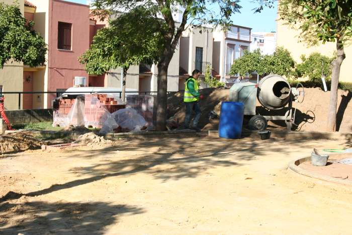 obras plaza donantes de sangre