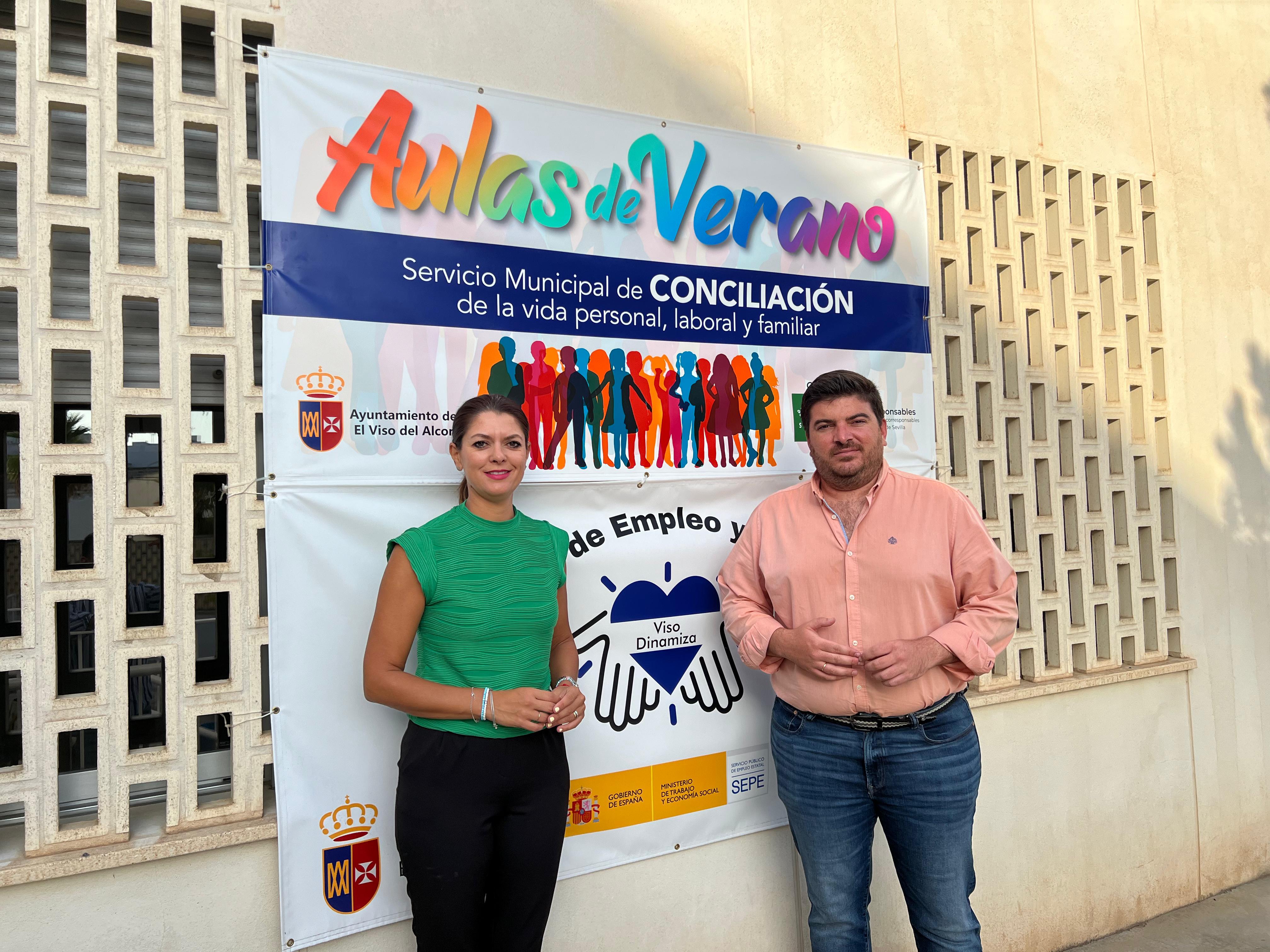 Alicia Sánchez y Gabi Santos