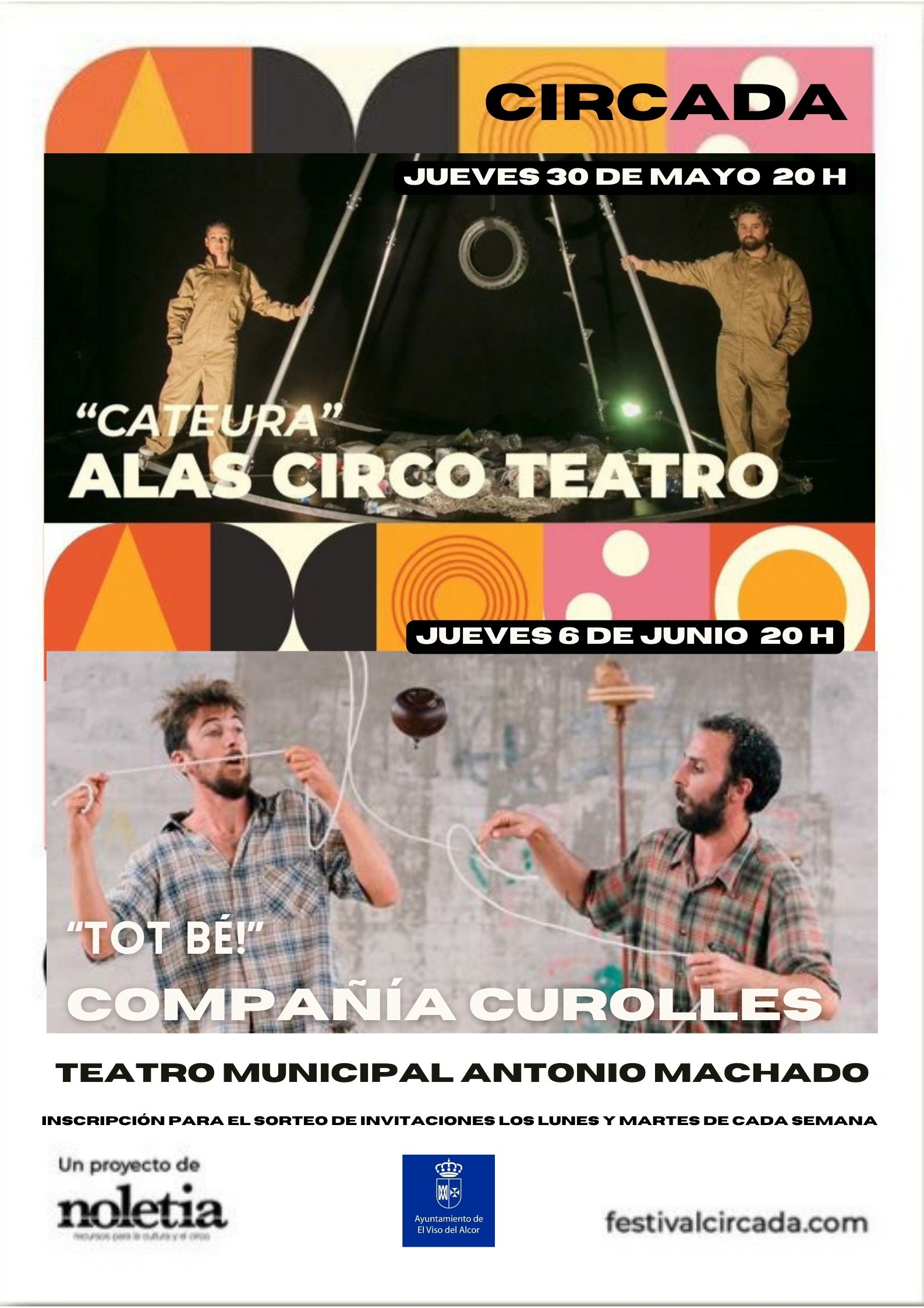 CARTEL CIRCADA mayo 2024