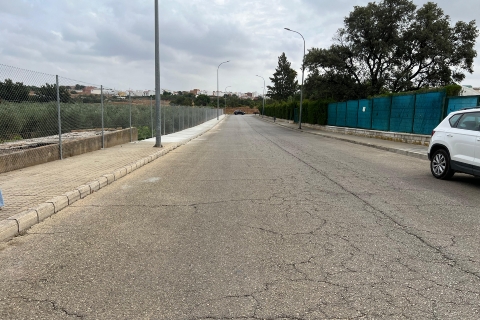 Calle Carmen Amaya nueva ubicación del mercadillo