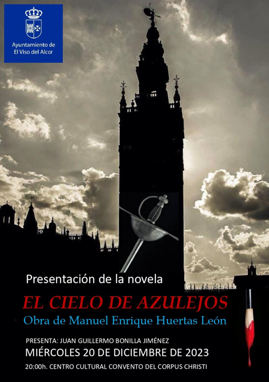 Cartel del libro el cielo de azulejos