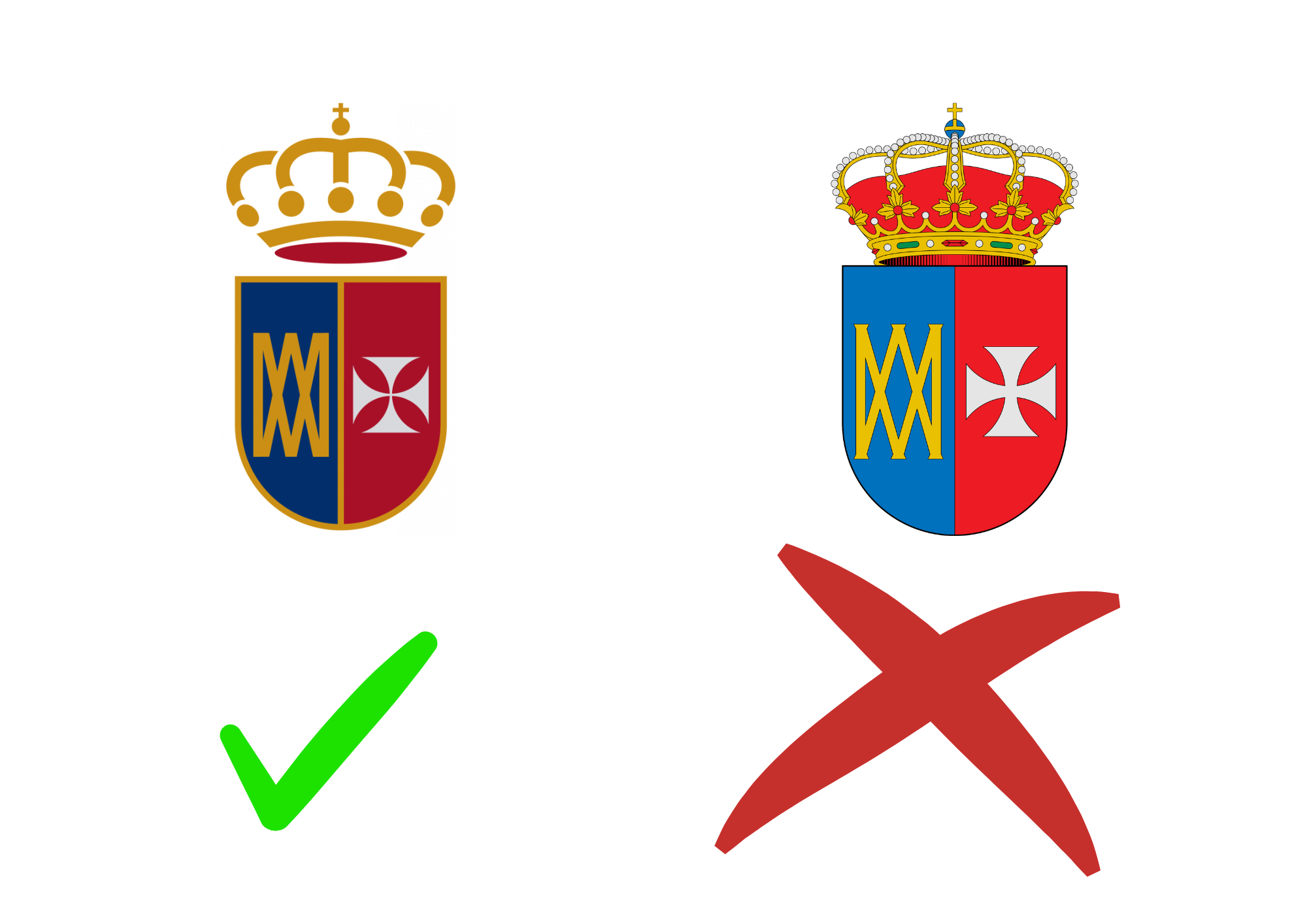 Comparativas escudos Ayuntamiento