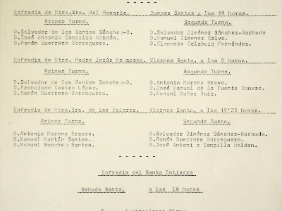 Documento del mes semana santa 2024