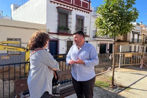Inicio de la obra de calle Pizarro 3
