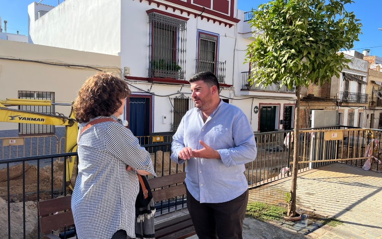 Inicio de la obra de calle Pizarro 3