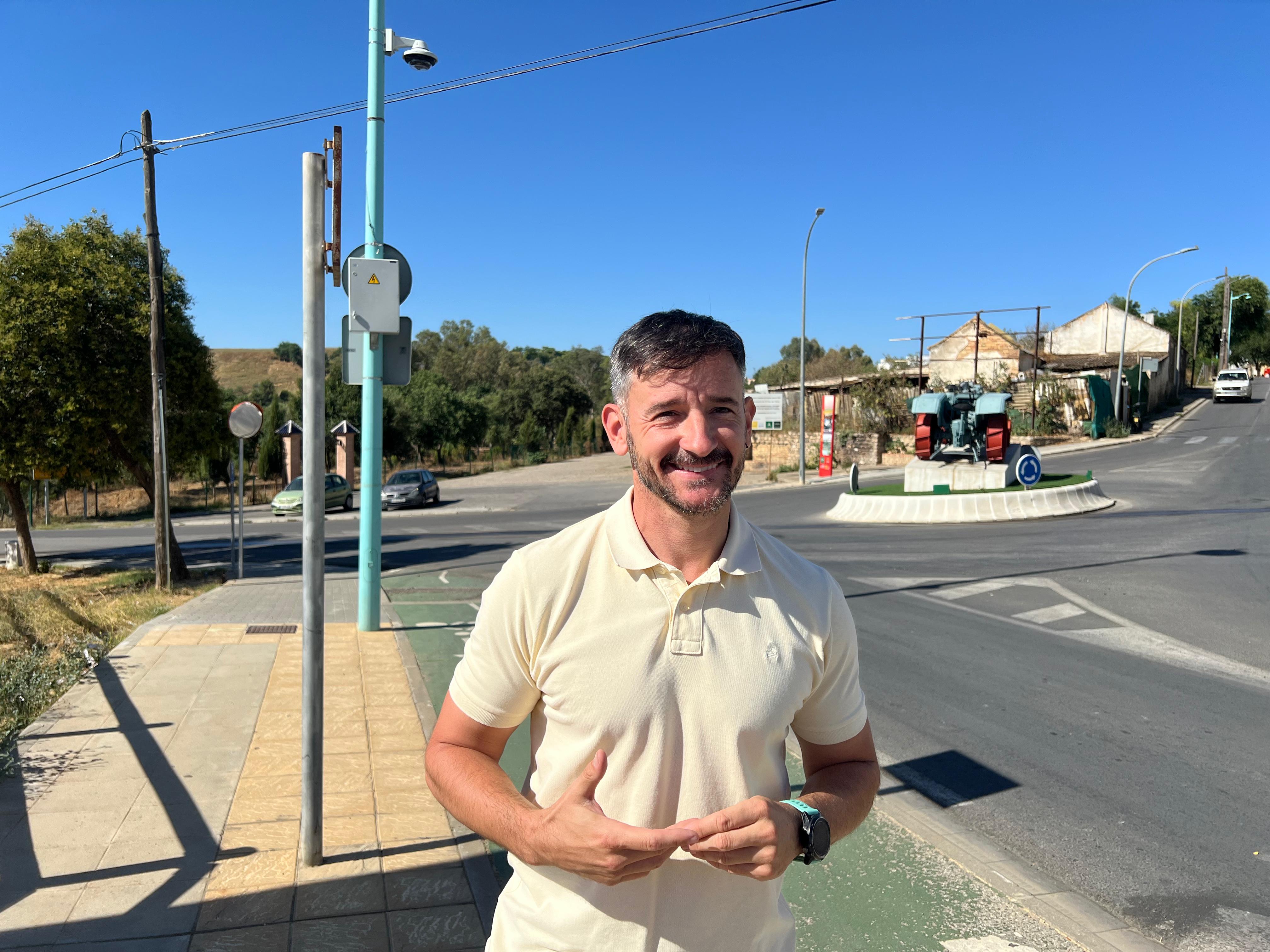 José Antonio Sánchez presenta los nuevos puntos de videovigilancia