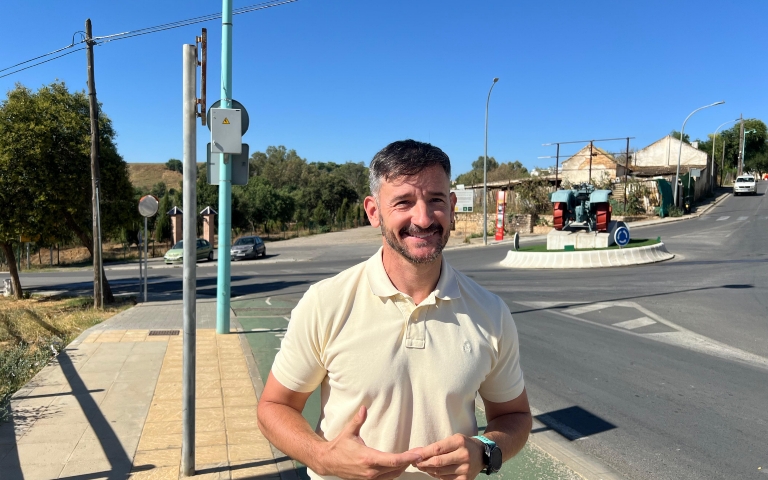 José Antonio Sánchez presenta los nuevos puntos de videovigilancia