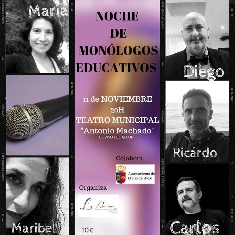 Noche de monólogos educativos