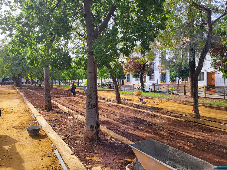 Obras plazas aljarafe 1