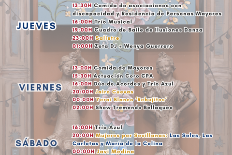 Programa Caseta Municipal Fiestas de la Santa Cruz 2024