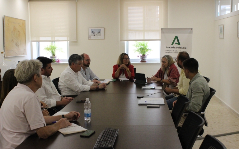 Reunión con la Delegación de Salud de la Junta de Andalucía julio de 2024